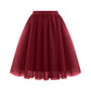 Tutu Skirt For Women 50s Skirt Retro Party Tulle Ballet Rockabilly Petticoat Underskirt Dance Dress Cosplay Mesh Skirt