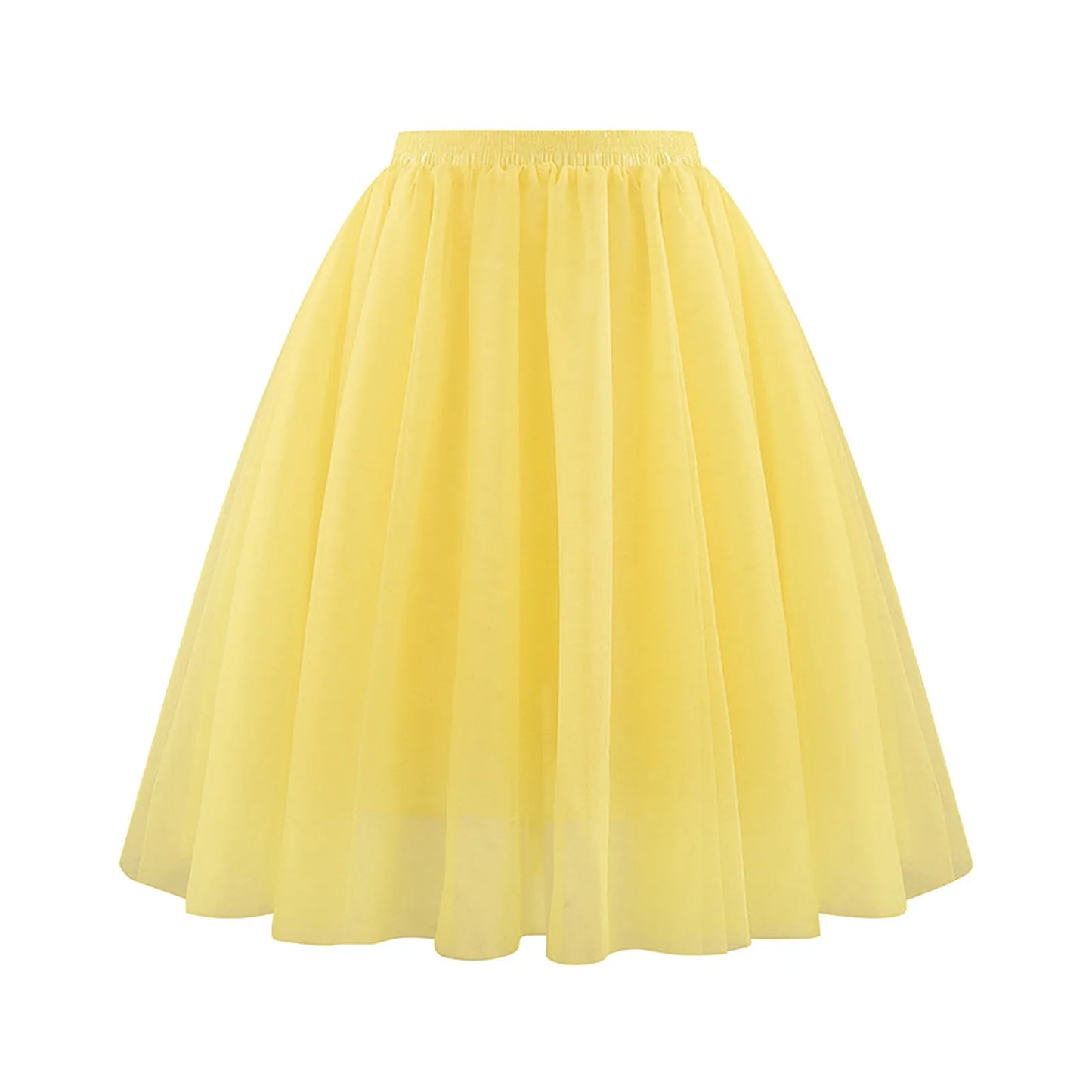 Tutu Skirt For Women 50s Skirt Retro Party Tulle Ballet Rockabilly Petticoat Underskirt Dance Dress Cosplay Mesh Skirt