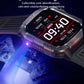 2026 New LED flashlight Military Smart Watch Men IP68 GPS Outdoor Sports Fitness Tracker Health Monitor 2.01" BT Call Smartwatch