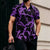 2026 New Men's Short-Sleeve Shirt, Stylish Color-Blocked Irregular Pattern Print Shirt, Outdoor Casual Hawaiian Shirt, XS-6XL
