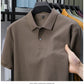 Men's 100% Cotton Polo Shirt - Summer Casual Breathable Tee,19 Colors,Ideal for Golf and Sports,Business Casual,Silk-Like Finish