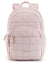 BAGSMART Laptop Bags College Casual Backpack for Women Quilted Small Computer Bookbag Water-Resistant 15.6 Inch notebook Bag