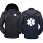 EMT Emergency Ambulance 2024 Men Zipper Jacket Windbreaker Windproof Thicken Outwear Outdoor Sport Comfortable Versatile Coat