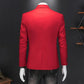 Boutique Fashion Solid Color High-end Brand Casual Business Men's Blazer Groom Wedding Gown Blazers for Men Suit Tops Jacke Coat