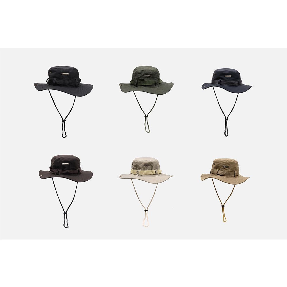Summer New Bucket Hat For Men Fisherman Cap Fishing Outdoor Sunshade Big Brim Panama Hat Sunscreen Riding Hiking Suncreen Sunhat