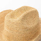 USPOP Hand-crocheted Natural Raffia Straw Cowboy Hat for Women Men Summer Wide Brim Sun Hat Outdoor Breathable Beach Caps