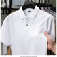 Men's 100% Cotton Polo Shirt - Summer Casual Breathable Tee,19 Colors,Ideal for Golf and Sports,Business Casual,Silk-Like Finish