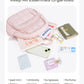 BAGSMART Laptop Bags College Casual Backpack for Women Quilted Small Computer Bookbag Water-Resistant 15.6 Inch notebook Bag
