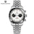 PAGANI DESIGN Men Watches 2026 New Pink BB Panda Dial Chronograph Fashion Luxury Quartz Watch For Men VK64 Movt Waterproof Watch