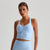 Solid Color Sports Tank Top Women Fitness Bra TightsCross Back Gym Clothe Underwear Yoga Vest High impact shockproof Chest Pad