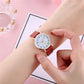 Trendy Ladies Wrist Watches Luminous Women Simple Watches Casual Leather Strap Quartz Watch Clock Montre Femme Relogio Feminino