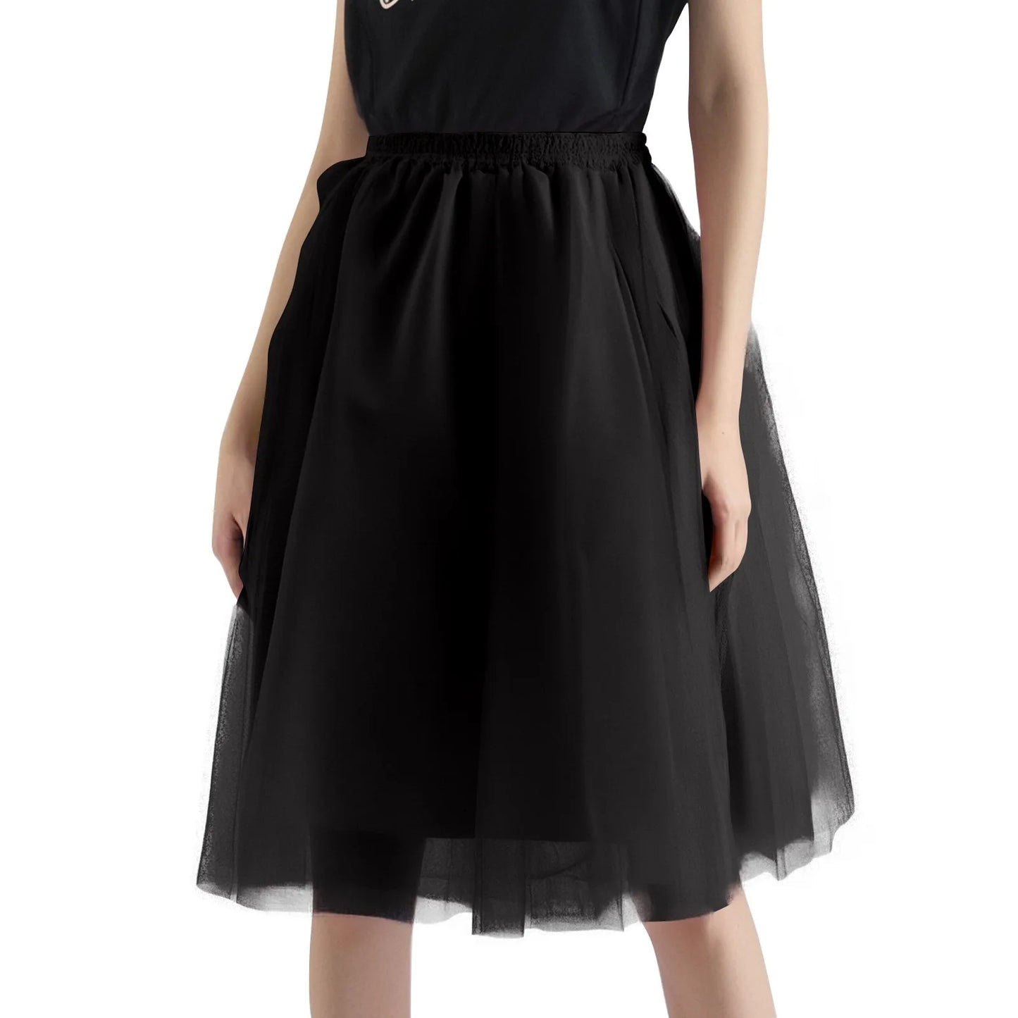 Tutu Skirt For Women 50s Skirt Retro Party Tulle Ballet Rockabilly Petticoat Underskirt Dance Dress Cosplay Mesh Skirt