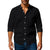 2026 Spring Summer New Mens Slim Fit Solid Color Long Sleeve Shirt Cotton Linen Casual Top Breathable ventilate absorb sweat