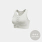 Women's Sports Bra Yoga Tank Tops Backless Fitness Workout Tops Push Up Running Vest Moisture Wicking Breathable Athletic Shirts