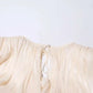 TWOTWINSTYLE Solid Blouse Mini Dresses For Women V Neck Long Sleeve Spliced Lace Up Sweet Style Dress Female Clothing Fashion