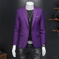 Boutique Fashion Solid Color High-end Brand Casual Business Men's Blazer Groom Wedding Gown Blazers for Men Suit Tops Jacke Coat