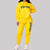 Women's Sets Hoodies Pants 2 Piece Outfits Aesthetic Sportswear Sweatsuit Chicago Graphic Letter Print Plus Size Pink Tracksuit