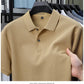Men's 100% Cotton Polo Shirt - Summer Casual Breathable Tee,19 Colors,Ideal for Golf and Sports,Business Casual,Silk-Like Finish