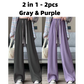 Autumn New Elastic Waist Drawstring Casual Straight Sporty Casual Wide Leg Pants Solid All-Match Basic Trousers Women Clothes