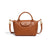 Handwoven single-shoulder small dumpling bag, fashionable bucket bag, new simple ladies crossbody lunch box bag, small tote bag