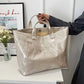 Fashion Storage Bag Transparent Jelly Bag Summer Beach Bag PVC Tote Bag Shoulder Pouch Tote Bag Letter Prints Handbags Sports