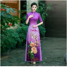 2026 chinese sexy nightclub dress improved cheongsam flower print qipao dress+shorts set hotel spa work dress beauty uniform