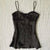French Vintage Polka Dot Camisole Vest Women Summer Folds Sleeveless Y2k Crop Halter Tops Sweet hottie Slim Outerwear Tanks