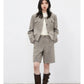 CHIC VEN Fashion Women Woolen Short Coat New Slim Ladies Jacket Female High Waist Middle Pants Sets Spring Autumn 2026