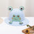 Cute little frog baby hat for sun protection, fisherman hat for children traveling, sun protection hats for boys and girls