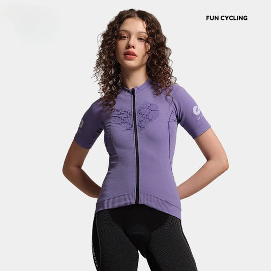 Outdoor Cycling Sports Suit Compression Short Sleeve T-shirt Quick Dry Breathable for Mountain Road Bike