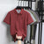 100% pure cotton men's breathable short sleeve T-shirt high-end luxury brand embroidered loose casual summer business polo shirt
