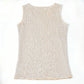 Women‘s Summer Fashion Deep V Neck Sequined Tank Top Stylish Sleeveless Polyester Top Sparkly Club Party Vest Blouses