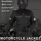 Vemar Summer Men Motorcycle Jacket Motocross Protective Gear Jacket Coat Male Racing Reflective Oxford Clothing Motorbike Jacket