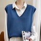 Spring Autumn Knitted Vest for Women Clothes Fashion Casual Thin Sweater Vests Harajuku Tank Tops Ropa Mujer Elegant Blusas