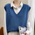Spring Autumn Knitted Vest for Women Clothes Fashion Casual Thin Sweater Vests Harajuku Tank Tops Ropa Mujer Elegant Blusas