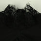 Lace Patchwork Hollow Out Bodycon Sheath High Collar Women Dresses Half Sleeves Outfits Sexy Club Fashion Female Mini Vestidos
