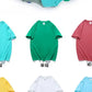 100% Cotton T-shirt Men Women Solid Color O Neck Short-sleeved Tops Summer Korean Loose Half-sleeve T Shirt Unisex M-4XL