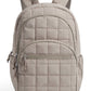 BAGSMART Laptop Bags College Casual Backpack for Women Quilted Small Computer Bookbag Water-Resistant 15.6 Inch notebook Bag