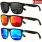 1-4PCS Men Classical Square Polarized Sports Sunglasses Lightweight PC Frame UV400 for Driving Fishing Cycling Unisex Durability