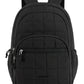 BAGSMART Laptop Bags College Casual Backpack for Women Quilted Small Computer Bookbag Water-Resistant 15.6 Inch notebook Bag
