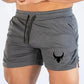 Men's Geometric Pattern Basketball Shorts with Mid Waist Micro Elastic Quick Drying Breathable Sports Pants for Running  Fitness