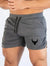 Men's Geometric Pattern Basketball Shorts with Mid Waist Micro Elastic Quick Drying Breathable Sports Pants for Running  Fitness