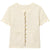HXAO Crop Knit Cardigan For Women Summer Knitwear 2025 Women's Sweater Pink Off White O-Neck Short Sleeve Bolero Cardigan Woman