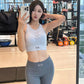 Women's Sports Bra Yoga Tank Tops Backless Fitness Workout Tops Push Up Running Vest Moisture Wicking Breathable Athletic Shirts