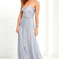 Fashion Multi-worn V-neck Vestidos De Fiesta Women Long Dress Sexy Strapped Lady Summer Maxi Dress