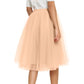 Tutu Skirt For Women 50s Skirt Retro Party Tulle Ballet Rockabilly Petticoat Underskirt Dance Dress Cosplay Mesh Skirt