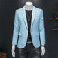 Boutique Fashion Solid Color High-end Brand Casual Business Men's Blazer Groom Wedding Gown Blazers for Men Suit Tops Jacke Coat