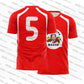 Amador Recio Football Jerseys Seafood Shrimp Recio Print T-Shirt Quick Drying Sportswear Summer Beach Tee Men's Women's T-Shirts
