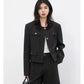 CHIC VEN Fashion Women Woolen Short Coat New Slim Ladies Jacket Female High Waist Middle Pants Sets Spring Autumn 2026