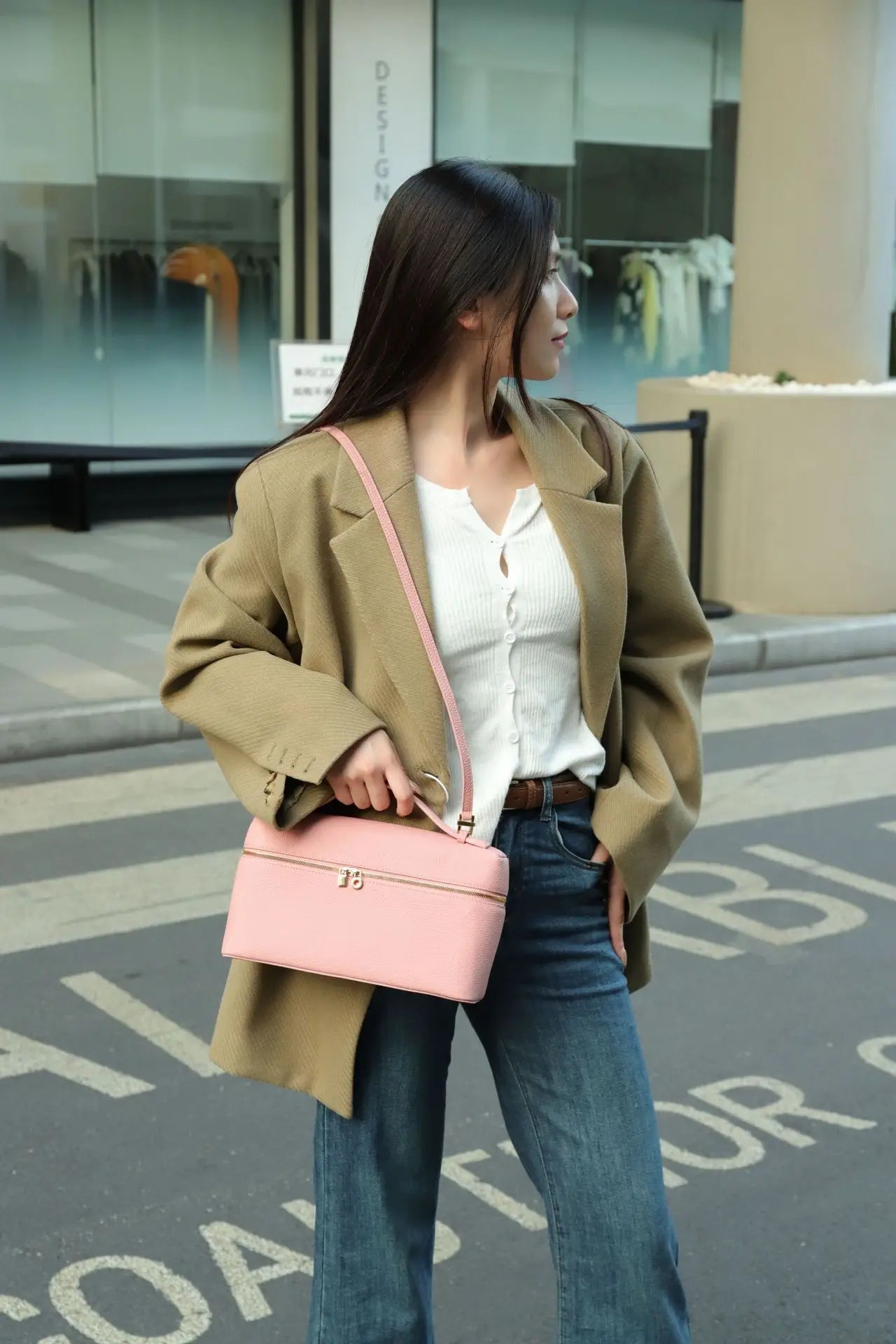 MENDY Women's Bag Handbag Shoulder Bag Crossbody Bags Lunch Box Luxury Designer Genuine Leather LP27 Large Cross Hand-held Cluth